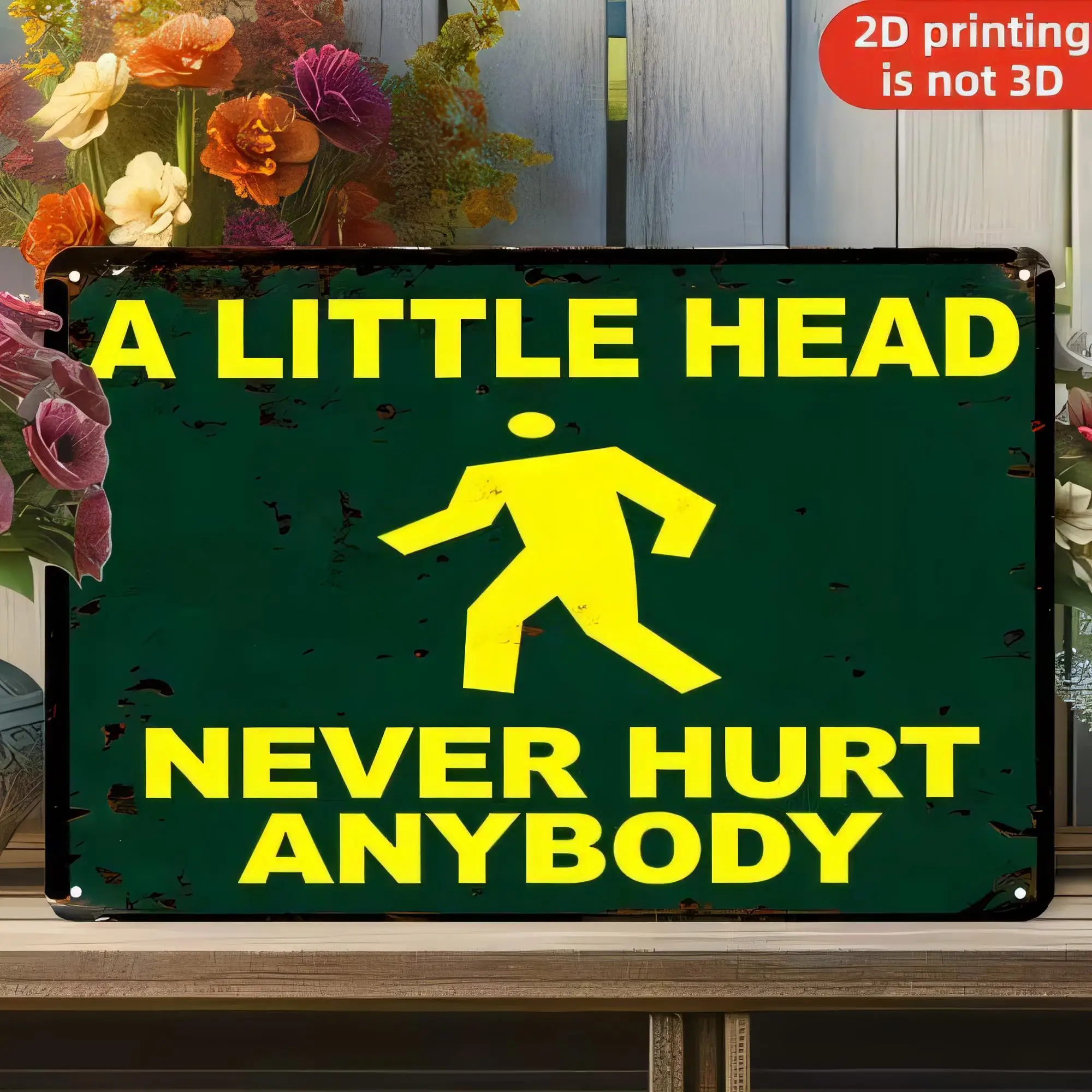 Home Office Quotes - Plakat Logam dengan Kutipan Lucu, Dekorasi