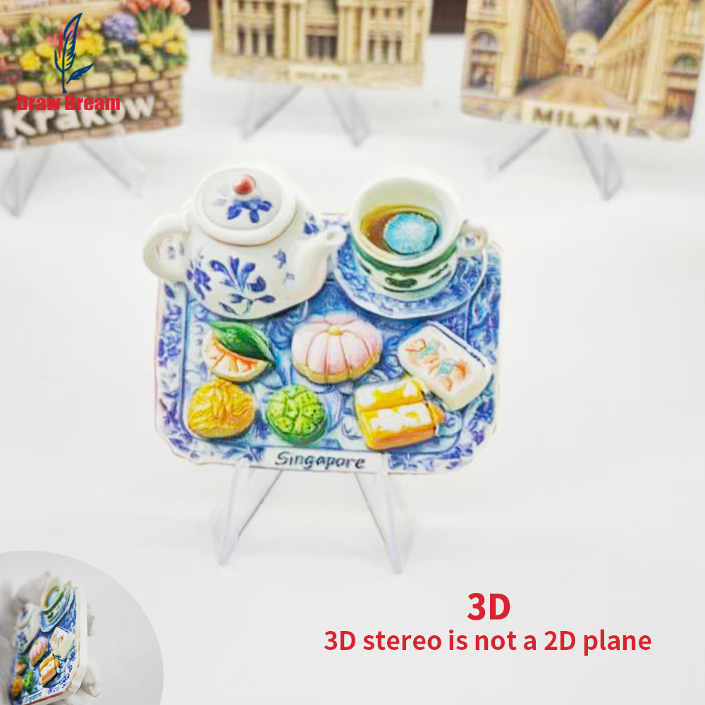 1 Buah Magnet Kulkas Singapura - Home Office Singapore ulasan dan harga