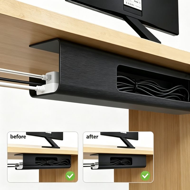 Organizer Kabel Tanpa Lubang 4 - Cable Management Box ulasan dan harga