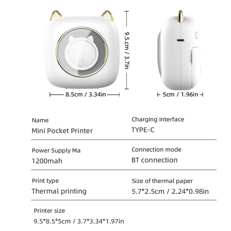 giftnew C23 Printer Label Term - Home Office Questions ulasan dan harga