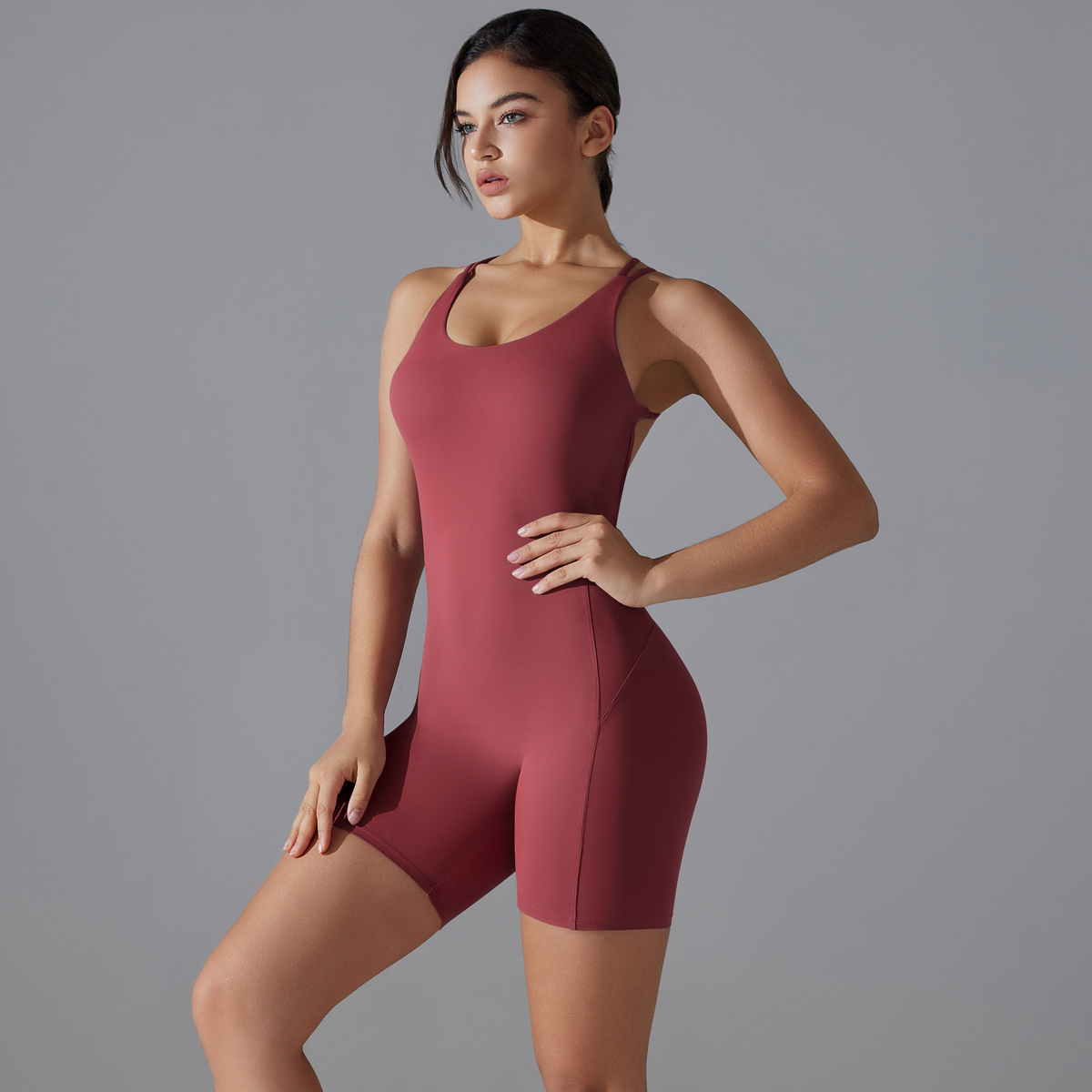 Set Yoga Seksi Punggung Terbuk - Home Office Romance ulasan dan harga