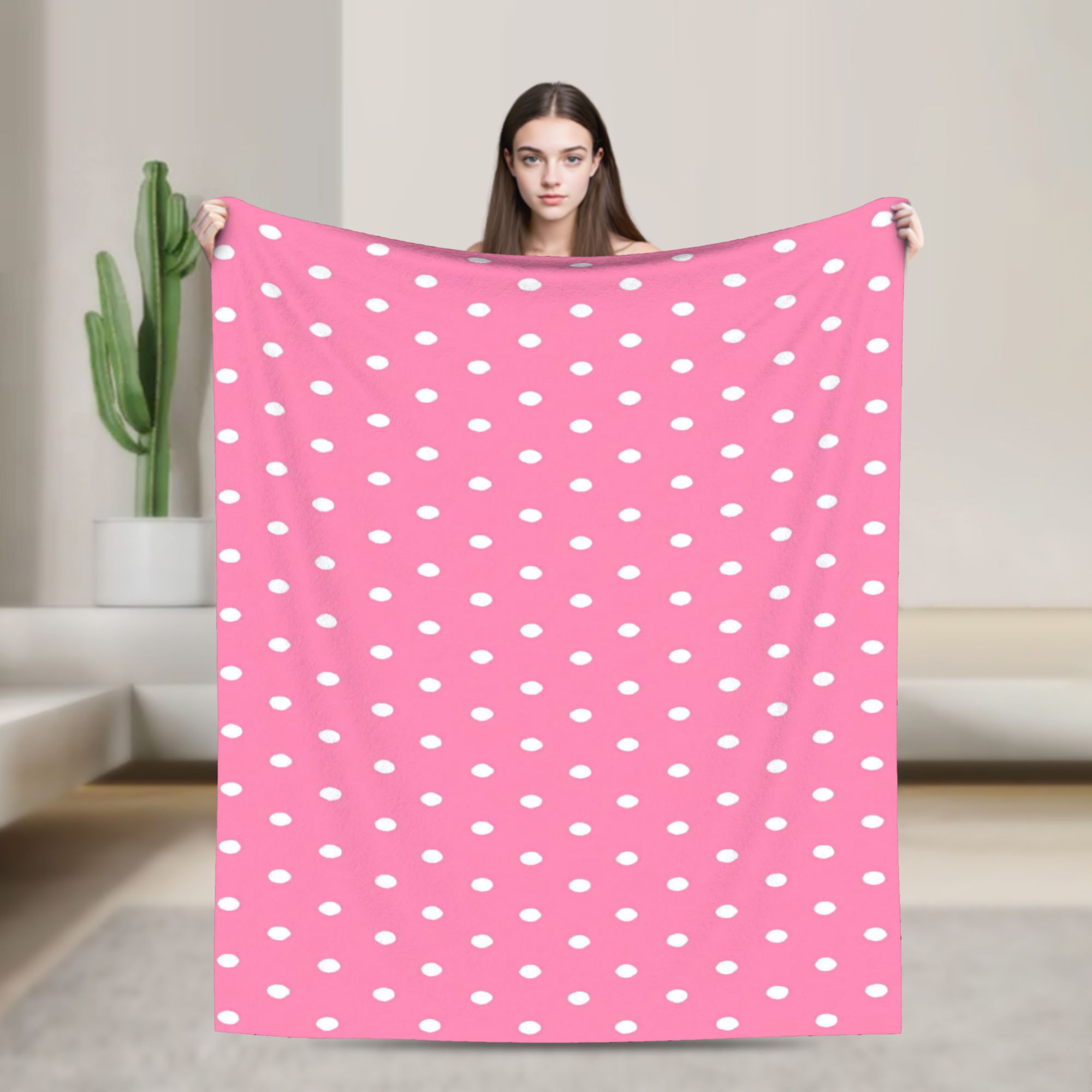 Selimut Motif Stroberi Merah M - Home Office Trend ulasan dan harga
