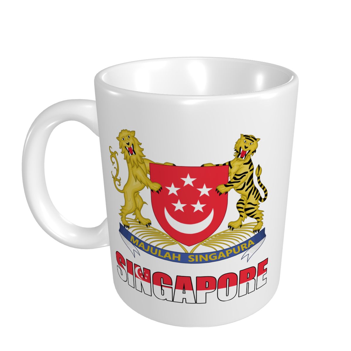 Mug Cangkir Mark Mug Bendera H - Home Office Singapore ulasan dan harga
