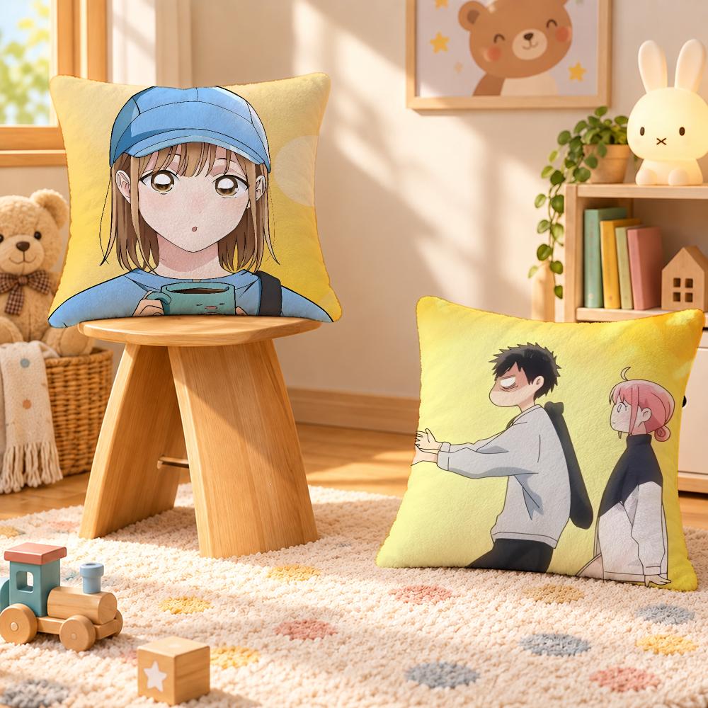 Sarung Bantal Anime Blue Box R - Home Office Romance Manga ulasan dan harga