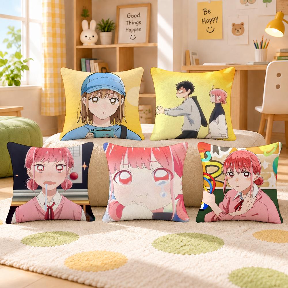 Sarung Bantal Anime Blue Box R - Home Office Romance Manga ulasan dan harga