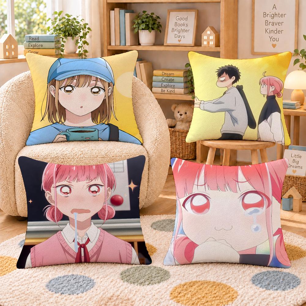 Sarung Bantal Anime Blue Box R - Home Office Romance Manga ulasan dan harga