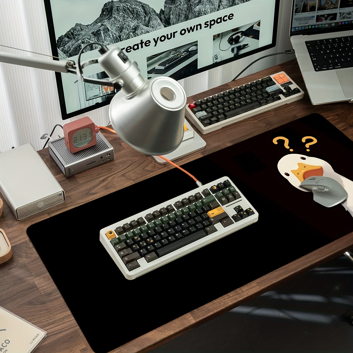 Desain Tema Bebek Lucu, Alas M - Home Office Questions ulasan dan harga
