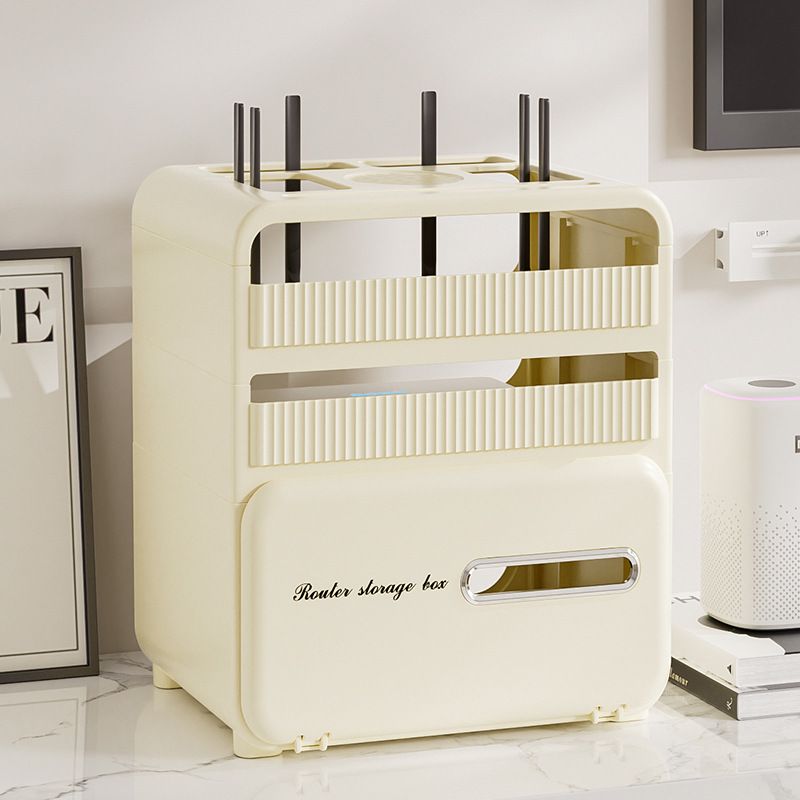 Kotak Penyimpanan Router Plast - Cable Management Box ulasan dan harga