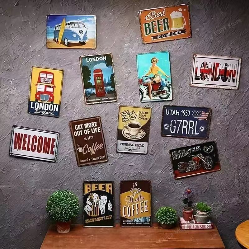Papan Logam Retro: Jika Anda T - Home Office Questions ulasan dan harga