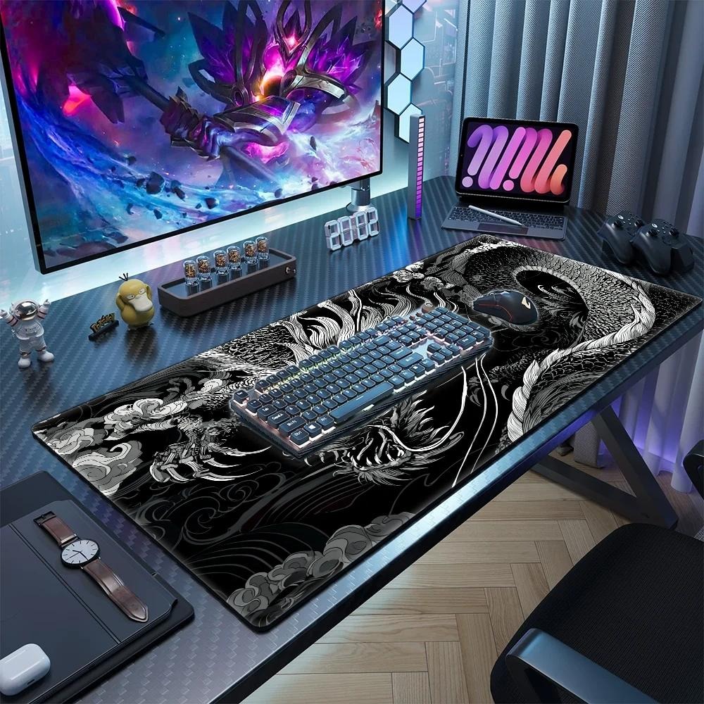 Alas Mouse Gaming Motif Naga T - Home Office Trend ulasan dan harga