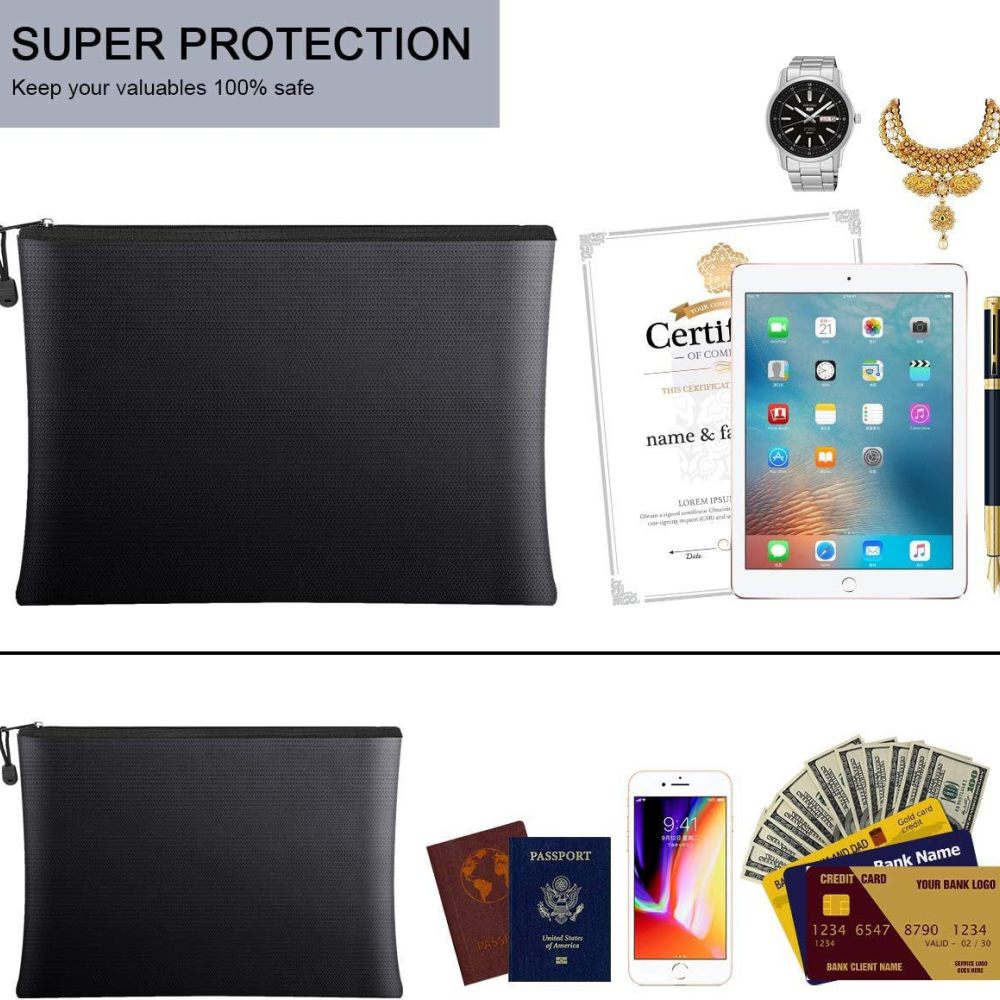 Tas Dokumen Tahan Api, Tempat  - Home Office Passport ulasan dan harga