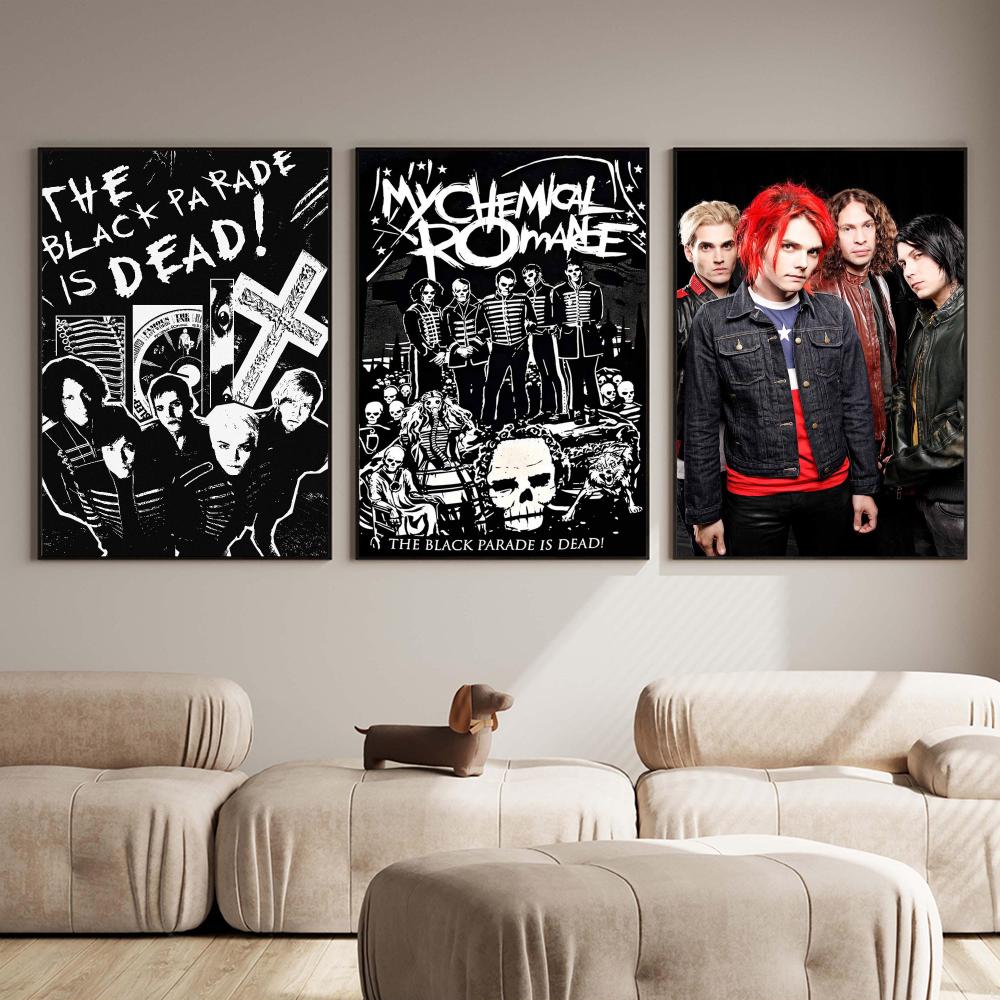 Poster Emo Rock M-My C-Chemica - Home Office Romance ulasan dan harga