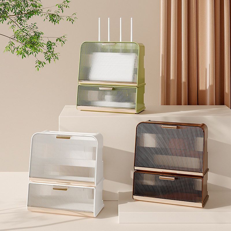 Kotak Penyimpanan Meja Berwarn - Cable Management Box ulasan dan harga