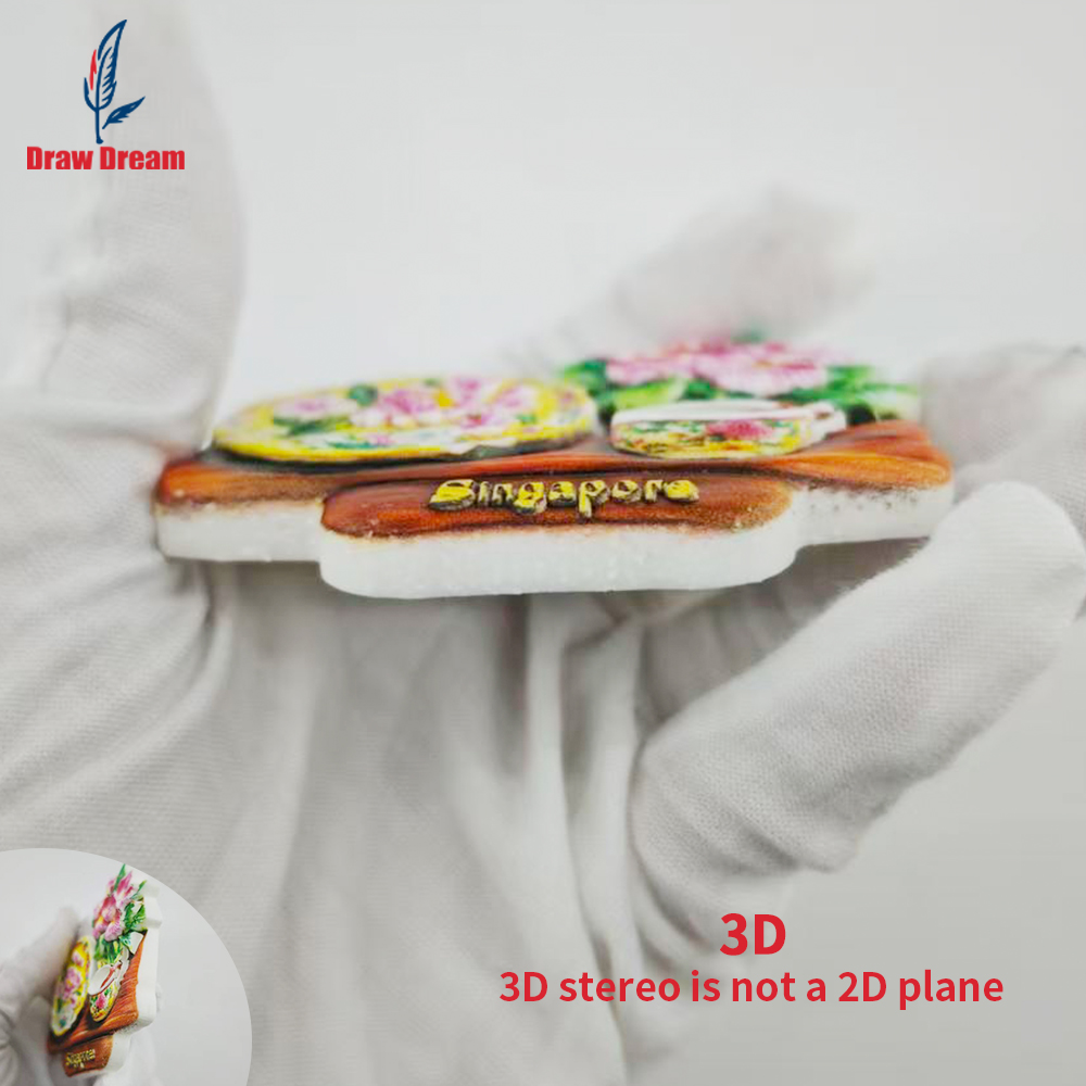 1 Buah Magnet Kulkas Singapura - Home Office Singapore ulasan dan harga