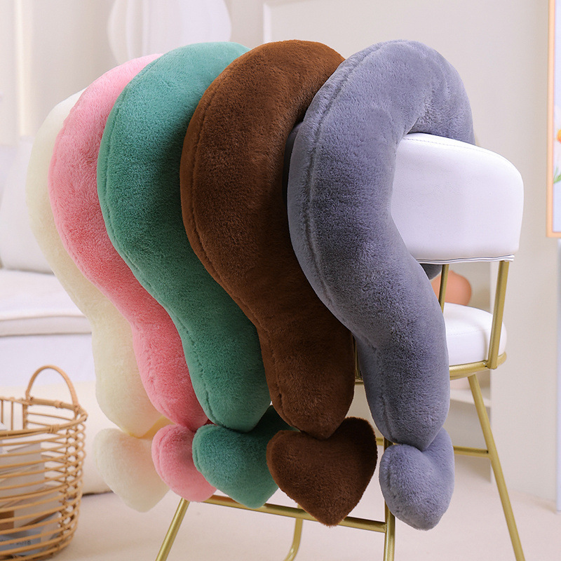 Bantal Leher Simbol Geometris  - Home Office Questions ulasan dan harga